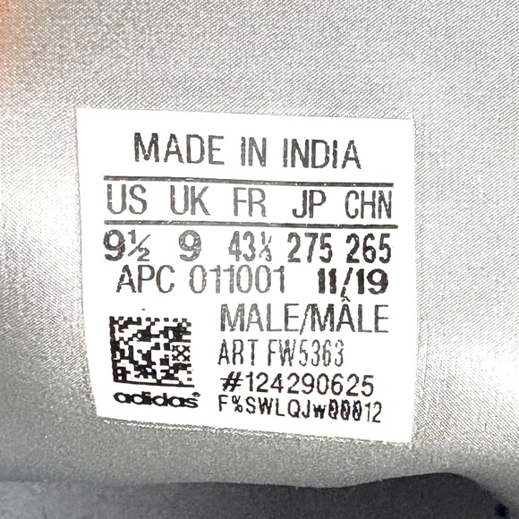 Adidas men’s Stan Smith metallic silver shoes - Picture 5 of 5